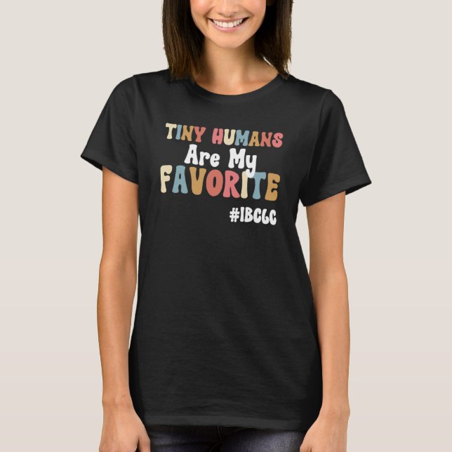 IBCLC Lactation Consultant Breastfeeding Consultan T Shirt (Framsida)