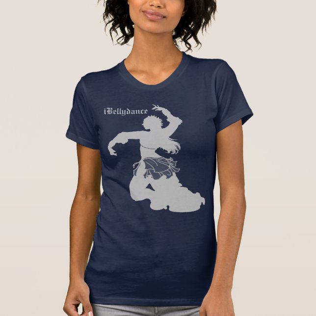 iBellydancedam utslagsplats Tee Shirt (Framsida)