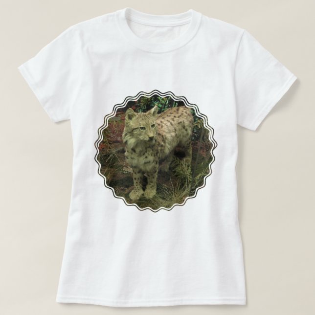Iberian lodjurdamT-tröja Tee Shirt (Design framsida)