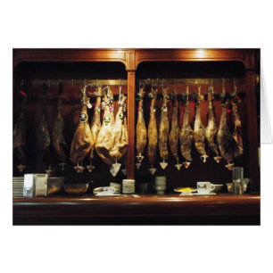 Iberian skinka hälsningskort
