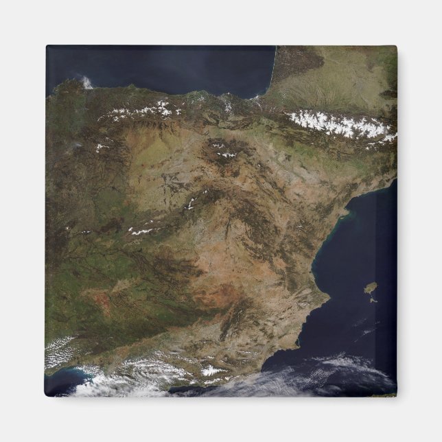 Iberiska Peninsulan Magnet (Framsidan)