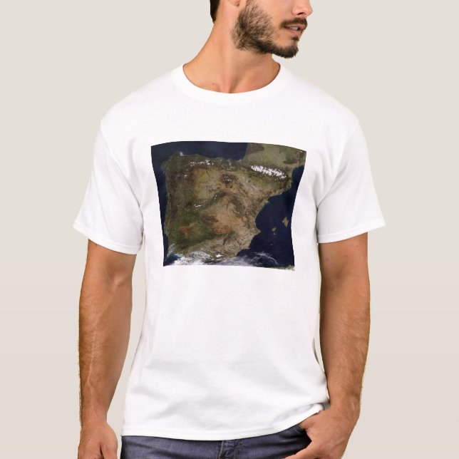Iberiska Peninsulan T-shirt (Framsida)