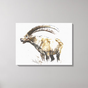 Ibex Noasca Canvastryck