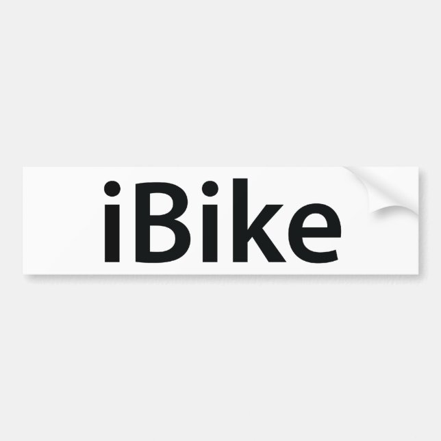 iBikebildekal Bildekal (Framsidan)