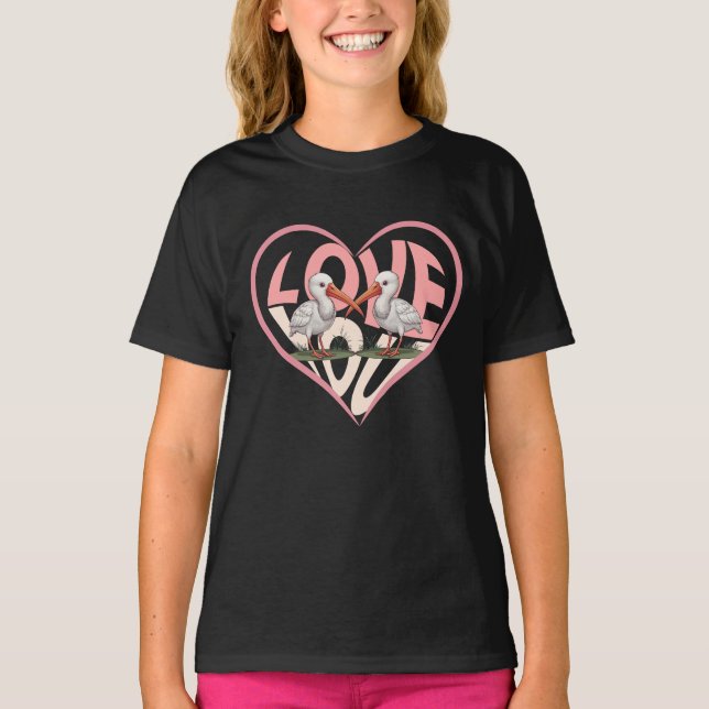 Ibis Älskare T Shirt (Framsida)