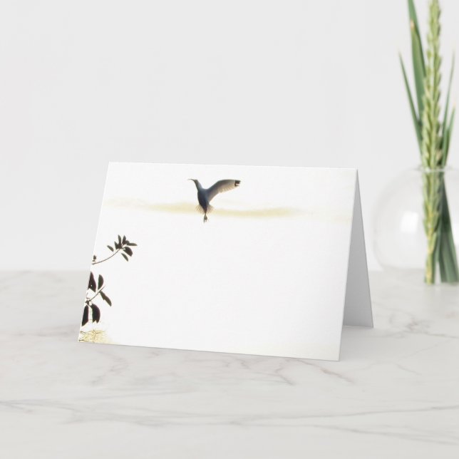Ibis Balett i Flykt Välkomstkort Kort (Framsida)
