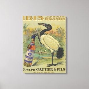 Ibis Cognac - Joseph Gautier & Fils Promo Canvastryck