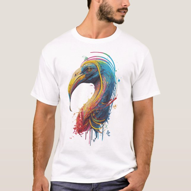 Ibis - Graffiti Bläck Stänk T-Shirt (Framsida)