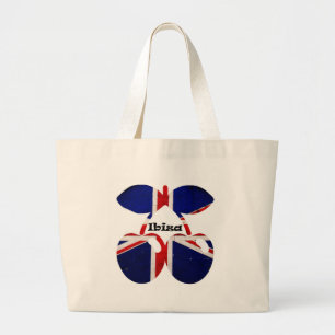 Ibiza Cherries Large Tote Bag Jumbo Tygkasse