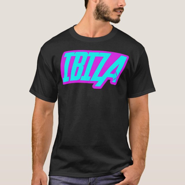 Ibiza Clubbing T Shirt (Framsida)