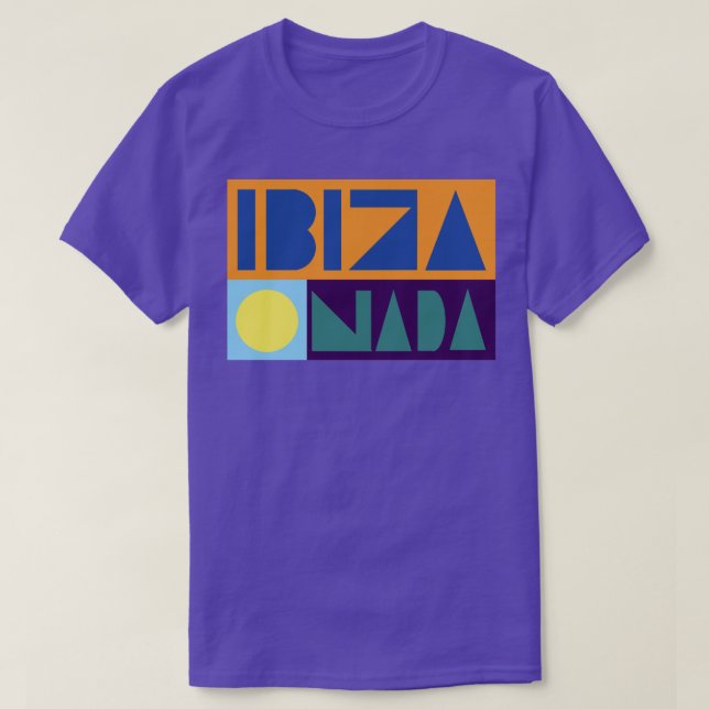 IBIZA ELLER INGENTING T SHIRT (Design framsida)