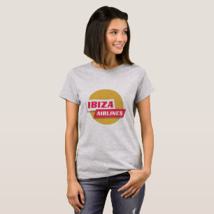 Ibiza flygbolag - den officiella logotypen t-shirt