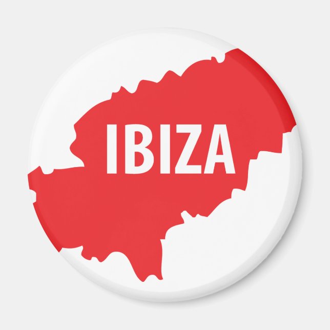Ibiza-ikon Magnet (Framsidan)