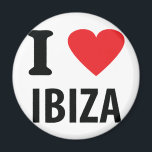 Ibiza kärlek Ibiza Magnet<br><div class="desc">Ibiza kärlek Ibiza</div>
