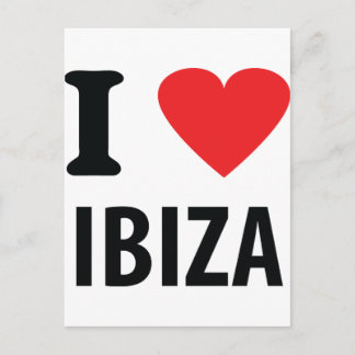 Ibiza kärlek Ibiza Vykort