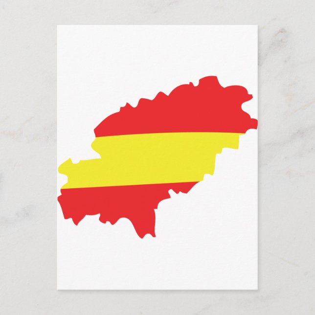 Ibiza-konturikonen flagga vykort (Framsida)
