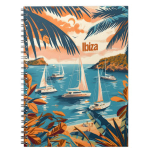 Ibiza Kusten Anteckningsbok