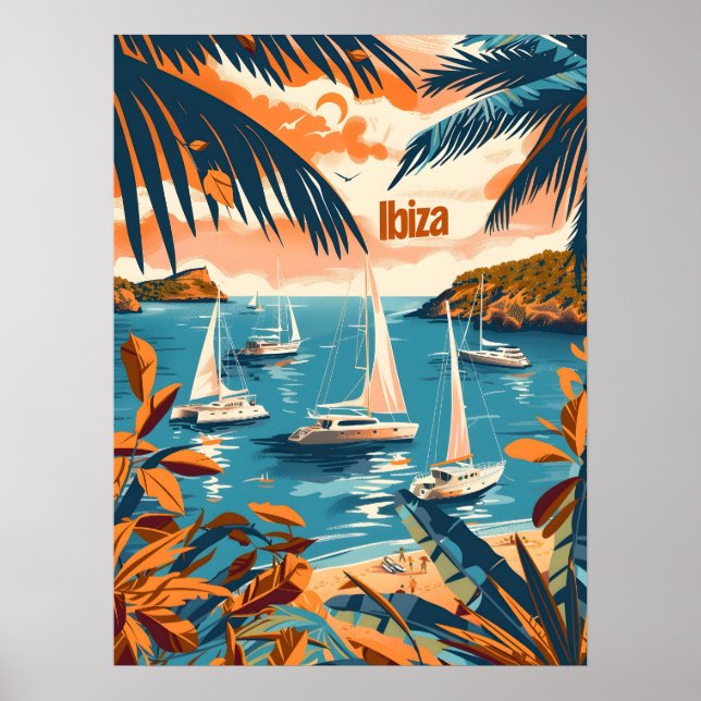 Ibiza Kusten Poster (Framsidan)