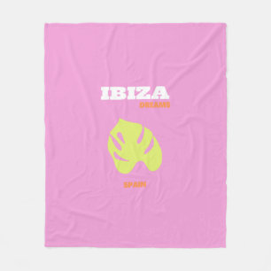Ibiza, Preppy, Preppy Room, Rosa Fleecefilt