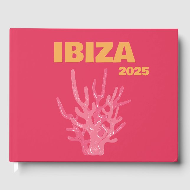 Ibiza resebordbok gästböcker (Framsida)