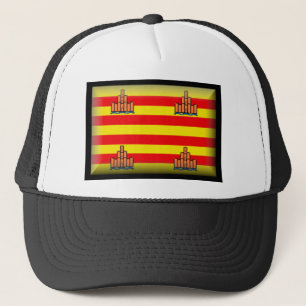 Ibiza Spanien flagga Truckerkeps