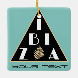 Ibiza Spanien logotyp modern dekoration 