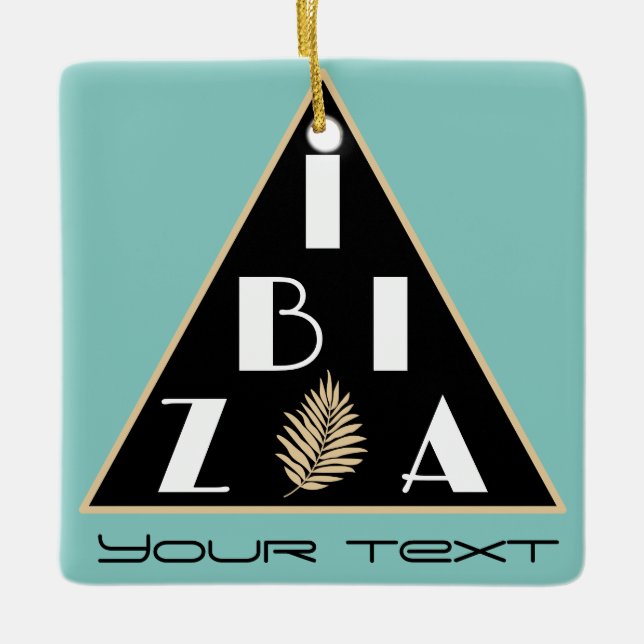 Ibiza Spanien logotyp modern dekoration  (Framsida)