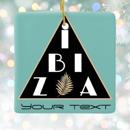 Ibiza Spanien logotyp modern dekoration