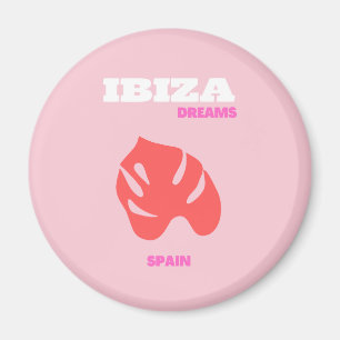 Ibiza, Spanien, Preppy, Preppy Room, Rosa Magnet