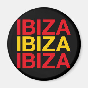 IBIZA Spanska Flagga Magnet