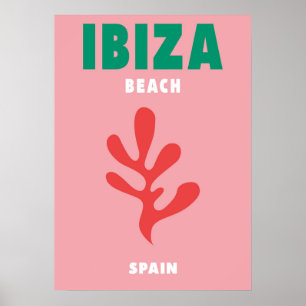 Ibiza-strand Poster