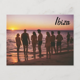 Ibiza strand vykort