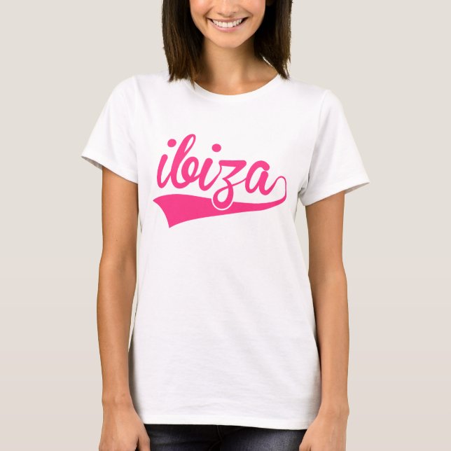 Ibiza text 2 tröja (Framsida)