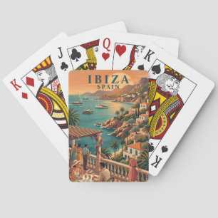 Ibizakortlek Vintage reskonst Spanien  Casinokort