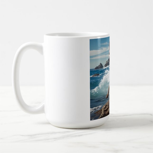 Ibizan Hound Elegant Coffee Mugg (Vänster)