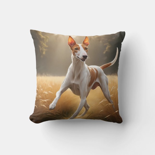 Ibizan Hound Elegant Dekorativ kudde (Framsida)