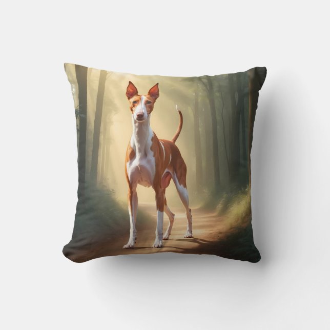 Ibizan Hound Elegant Dekorativ kudde (Framsida)