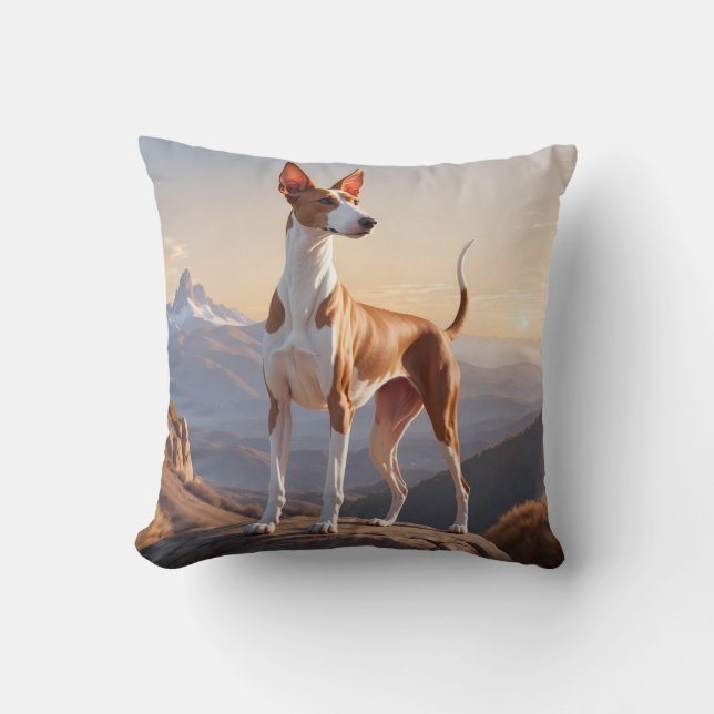 Ibizan Hound Elegant Dekorativ kudde (Framsida)