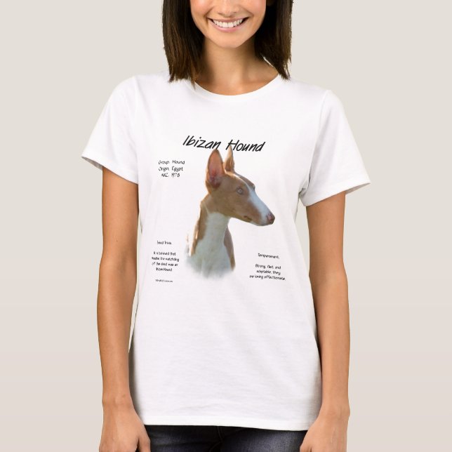 Ibizan Hound History Design Tröja (Framsida)
