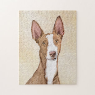 Ibizan Hound-målning - Söt originell hundkonst Pussel