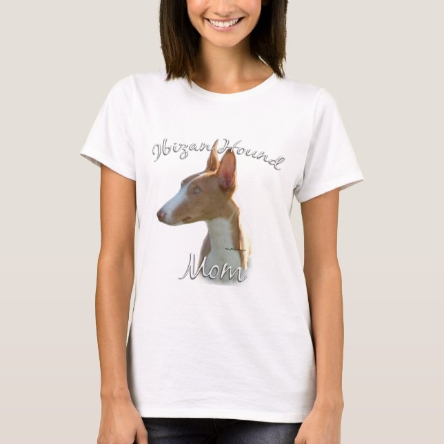 Ibizan Hound Mamma 2 T-shirt (Framsida)