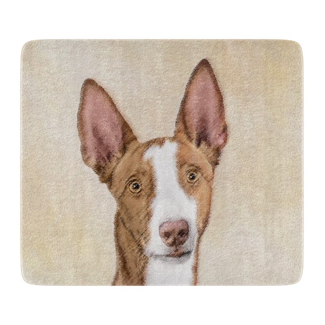 Ibizan Hound Painting - Cute Original Hund Art (Framsidan)