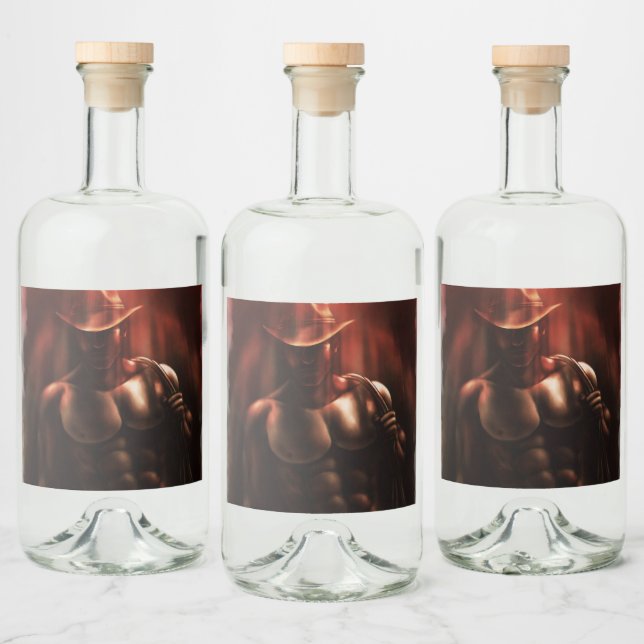 Ibland är det helvetet. spritflaskor etikett (Flaskor)