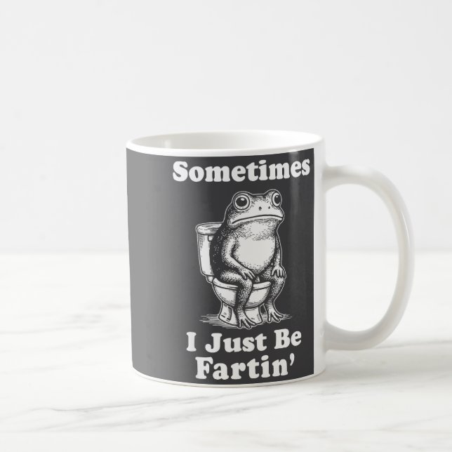 Ibland är jag bara på groda kaffemugg (Höger)
