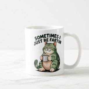 Ibland är jag bara pruttande Groda Humor Män Kvinn Kaffemugg