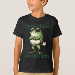 Ibland är jag bara pruttande Groda Humor Män Kvinn T Shirt