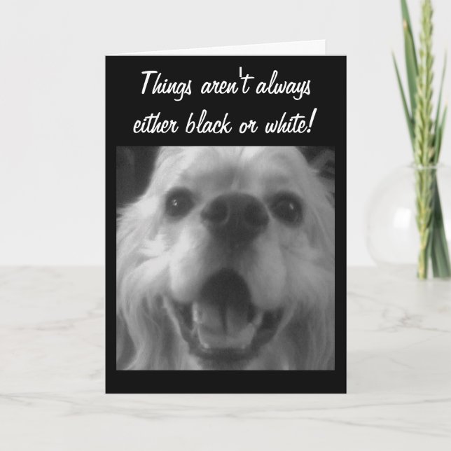 IBLAND ÄR SAK BLUE! HÄMTA VÄL KORT (Framsida)