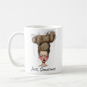 Ibland bara! Lustigt dålig dag Kaffemugg