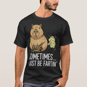 Ibland bara pruttar jag roligt Capybara T Shirt