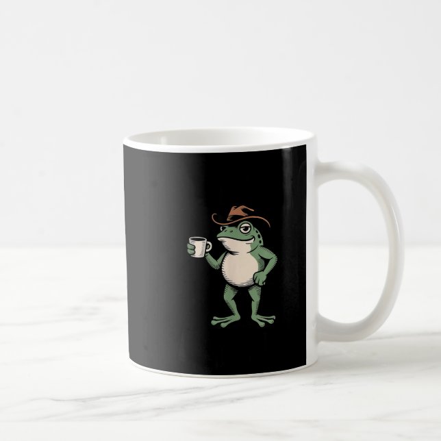 Ibland bara släpper jag en fjärt Groda Meme Rolig  Kaffemugg (Höger)